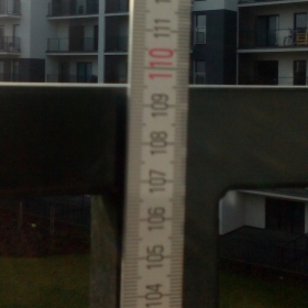 Balustrada na balkonie poniżej 110 cm