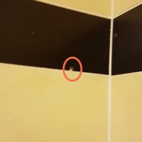 uszkodzenia mechaniczne płytki ściennej